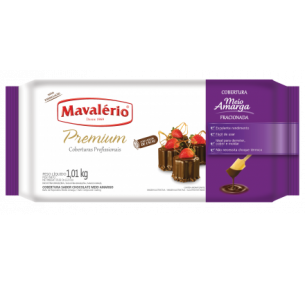 Cobertura Premium Sabor Chocolate Meio Amargo Mavalério