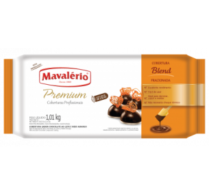 Cobertura Premium Sabor Chocolate Ao Leite E Meio Amargo “Blend” Mavalério