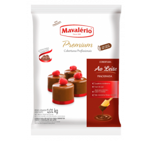 Cobertura Premium Em Gotas Para Derreter Sabor Chocolate Ao Leite Mavalério