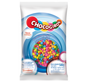 Minipastilhas Confeitadas Sabor Choc Chocogiros